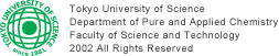 東京理科大学創域理工学部先端化学科